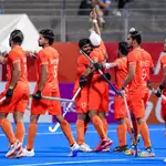 India retain men's Asiad hockey gold, seal LA berth 