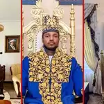 Video of King Oyo's house with throne facing wall emerges weeks after his burial