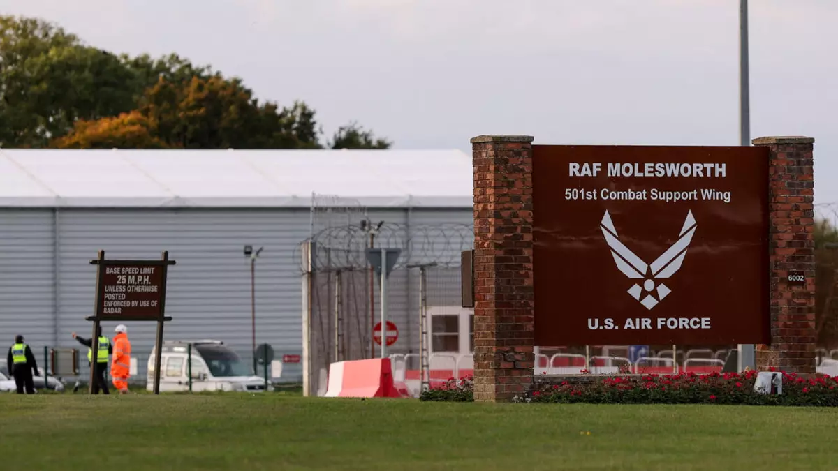 Two Latvian men arrested at UK base housing US and NATO intelligence hubs