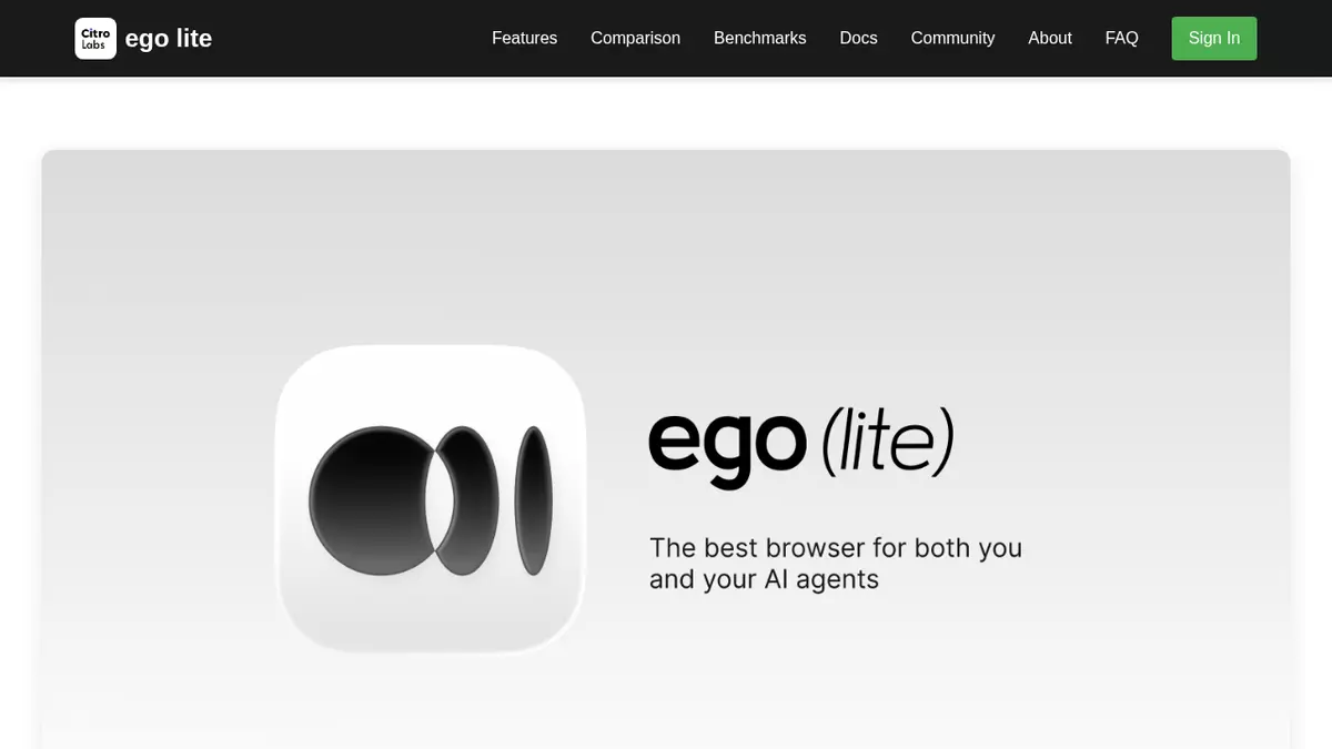Show HN: The fastest browser for AI agents to run browser automation