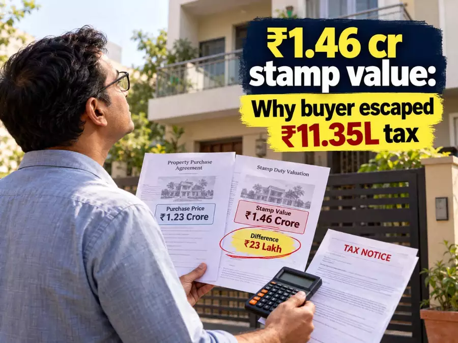 ₹1.46cr stamp value: Why buyer escaped ₹11.35L tax 