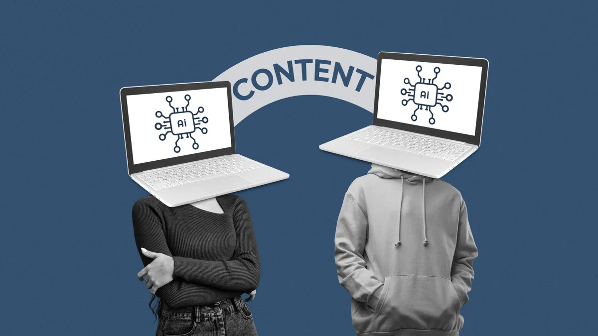 Content Creation Lessons from an AI-Generated College Student