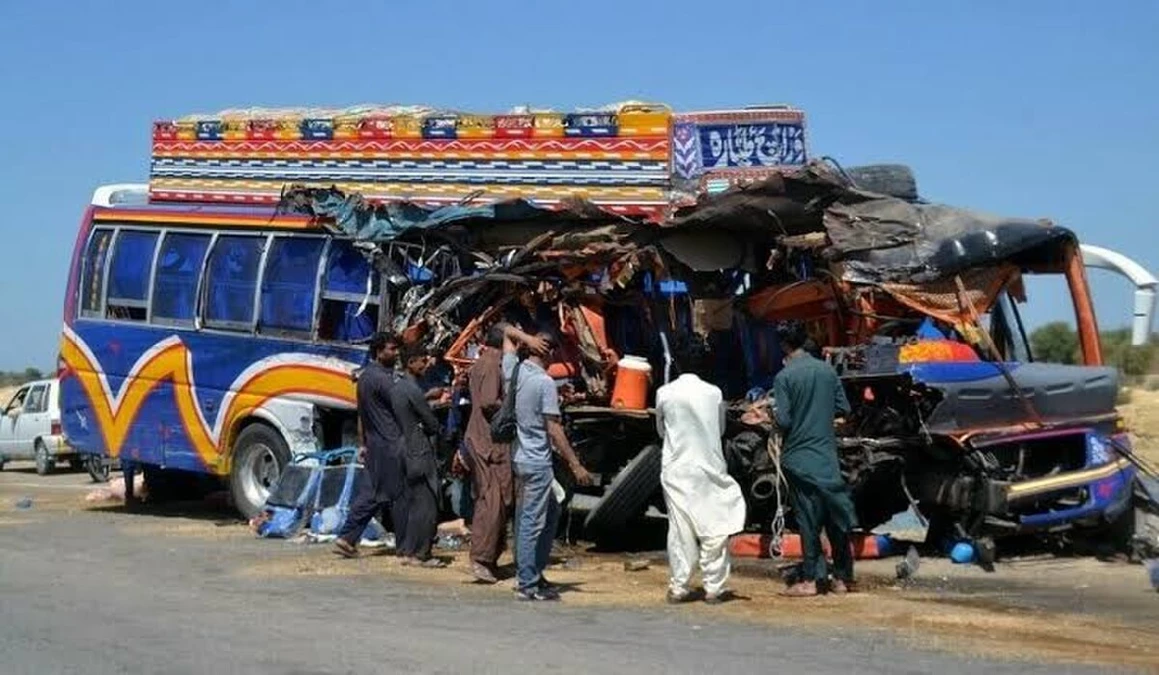 At least 12 killed, 22 injured in road accident near Zero Point in Balochistan’s Uthal