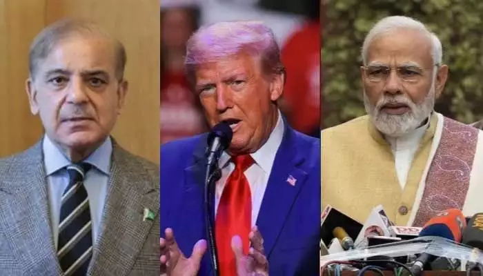 Trump claims credit for averting Pak-India 'war that was almost ready to start again'