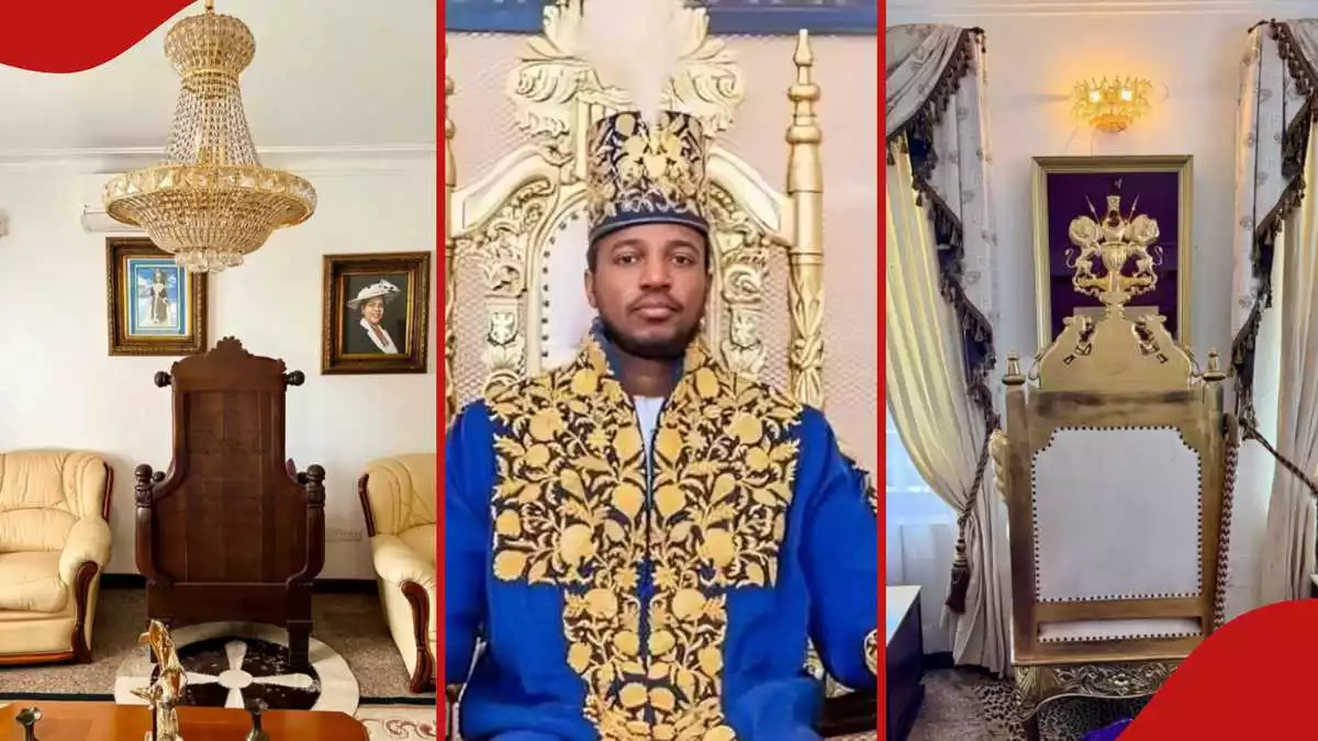 Video of King Oyo's house with throne facing wall emerges weeks after his burial