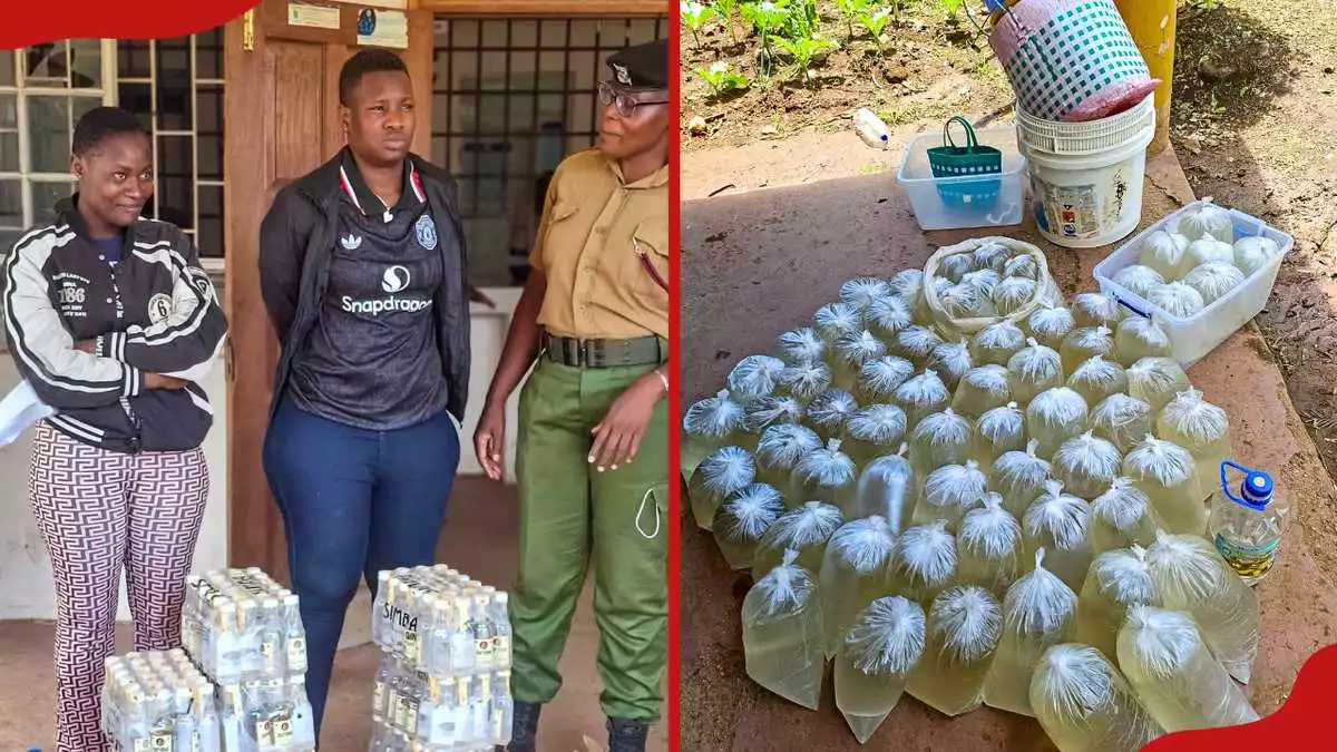 Kisumu: Police arrest 3 suspects, seize illicit brews during multi-agency operation