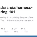 Harness Engineering 101: The LLM is the brain, the harness is the body