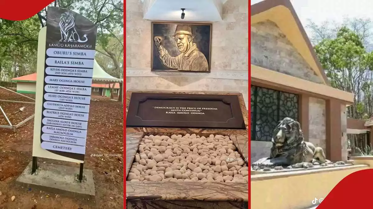 Kang’o ka Jaramogi: Unique features added to Raila Odinga’s mausoleum ahead of handover event