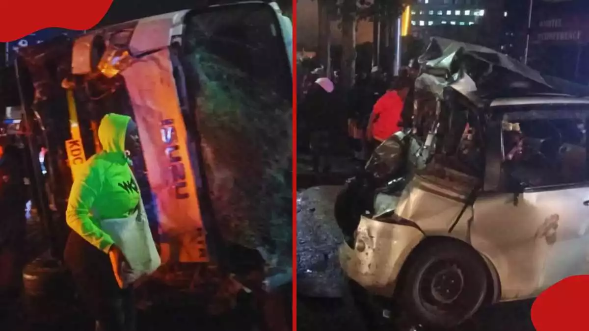Meru: Several people feared dead after lorry rammed into vehicles, boda boda operators at Riverland