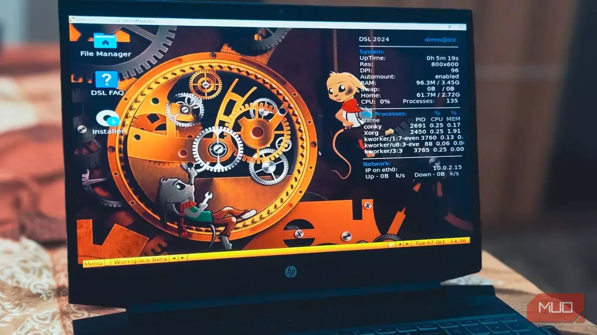 50MB operating system can resurrect your old PC