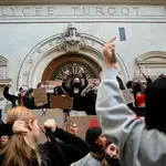 Hundreds of French high schools shut as protests persist