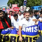 India opposition leader Rahul Gandhi briefly detained during protest seeking election chief’s resignation
