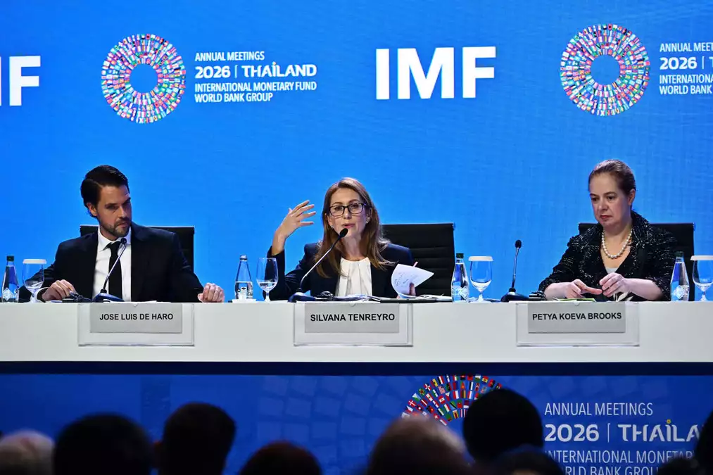 This one chart from the IMF tells the entire story of the world economy this year