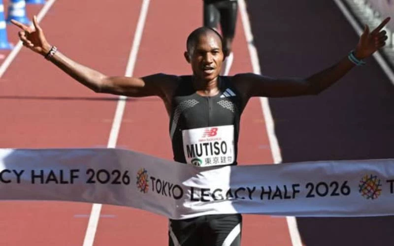 Ruto hails Kenyan athletes after sweeping Tokyo legacy Half-Marathon podium