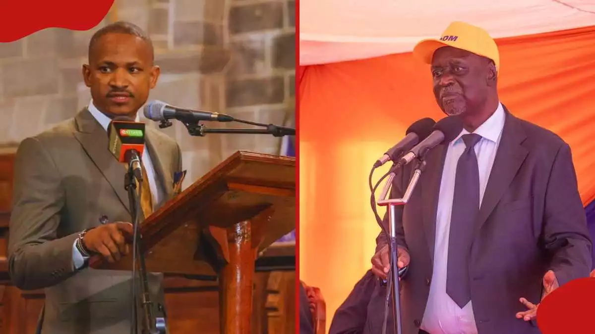 Babu Owino goes biblical as he wishes Oburu Oginga quick recovery: "Isaiah 53:5"