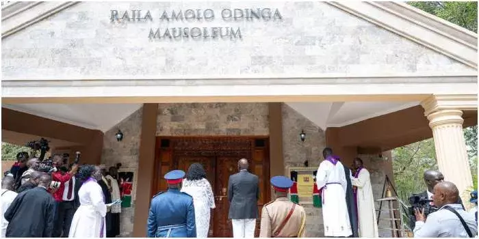 PHOTOS: Inside Raila Odinga Mausoleum at Kang'o Ka Jaramogi
