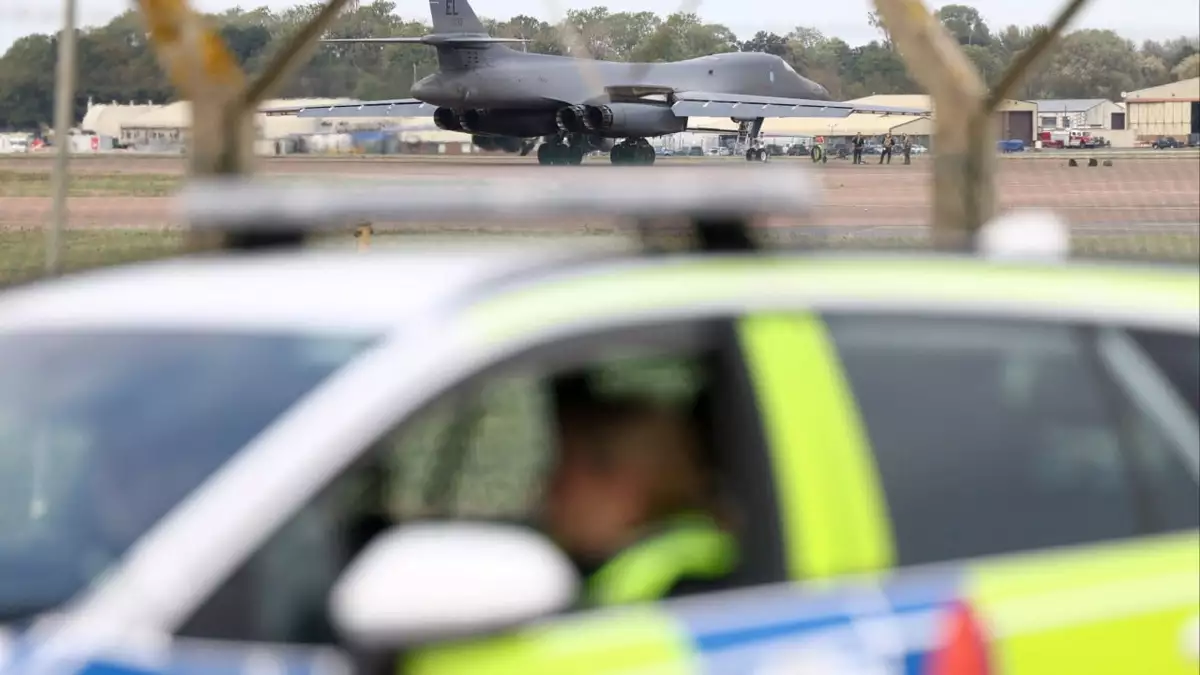 UK-Iranian man arrested over suspected Fairford airbase plot