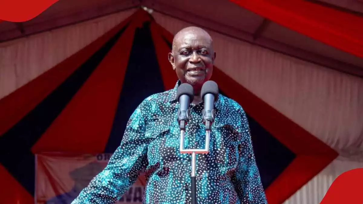 Oburu Oginga’s son Jaoko shares doctor's strict rules for dad while hospitalised