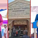 James Orengo, Anyang' Nyong'o arrive in Bondo ahead of Raila Odinga Mausoleum commissioning