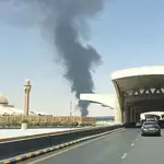 Loud blast heard at Riyadh airport as airlines cancel more flights