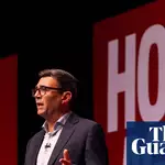 ‘He feels more relatable’: Burnham’s conference speech wins praise from drifting Labour voters