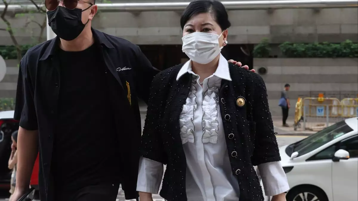 Abby Choi’s mother tells court former in-laws lived off socialite’s family wealth