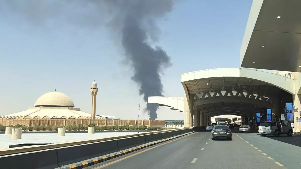 Loud blast heard at Riyadh airport as airlines cancel more flights