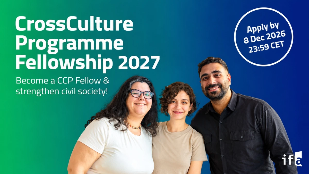 CrossCulture Programme (CCP) Fellowships 2027: Fully Funded International Fellowship for Civil Society Professionals and Volunteers