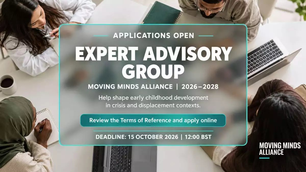 Moving Minds Alliance Expert Advisory Group 2026–2028: Application, Eligibility, Responsibilities and $2,000 Annual Honorarium
