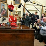 White House defends media outlet bans, now citing 'professionalism' standards