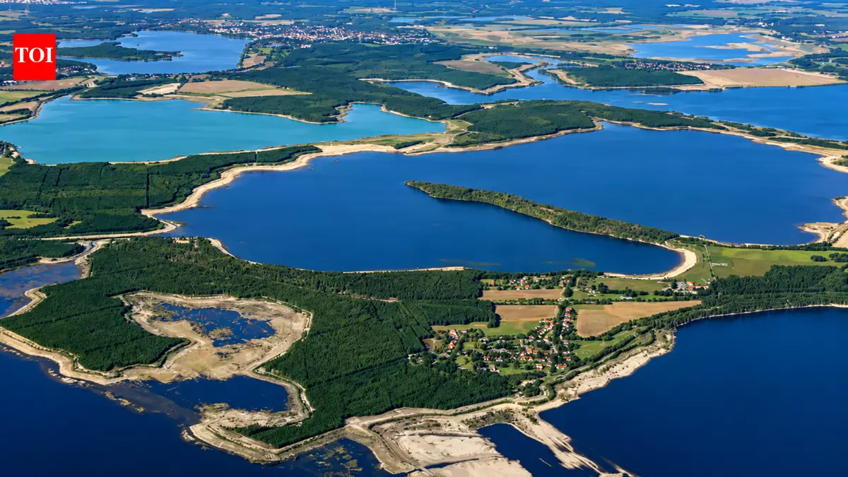 Germany turning abandoned coal mines into 23 lakes, becoming artificial wetland