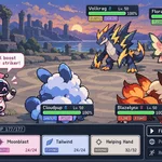 LLM Agents Play Pokemon Showdown