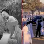 Wicknell Chivayo: Mourners don white robes at tycoon's funeral ceremony to pay last respects
