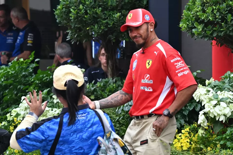 'I love that challenge': Hamilton prays for rain in Singapore