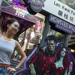 Halloween comes early to Hong Kong as festivities draw crowds, lift bar business
