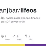 Show HN: Edi Life OS – self-hosted life dashboard with an MCP server for AI