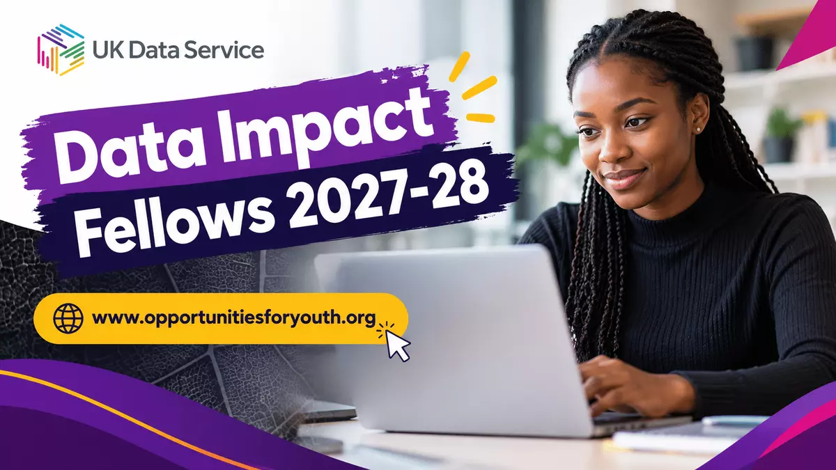 UK Data Service Data Impact Fellows 2027–28: £3,500 Award and Professional Development Support for Early Career Researchers and Data Analysts.