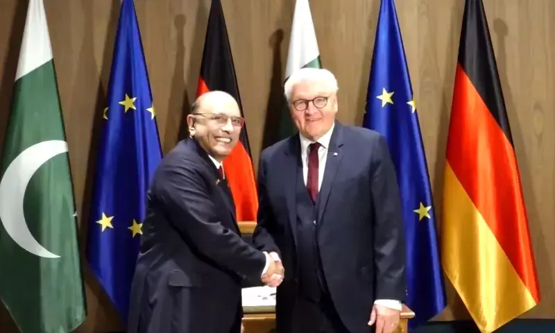 German president meets Zardari, praises Pakistan's 'rising diplomatic profile' in dispute resolution