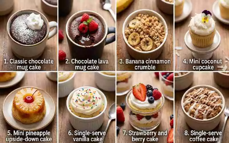 Eight easy desserts to make when you're baking for one