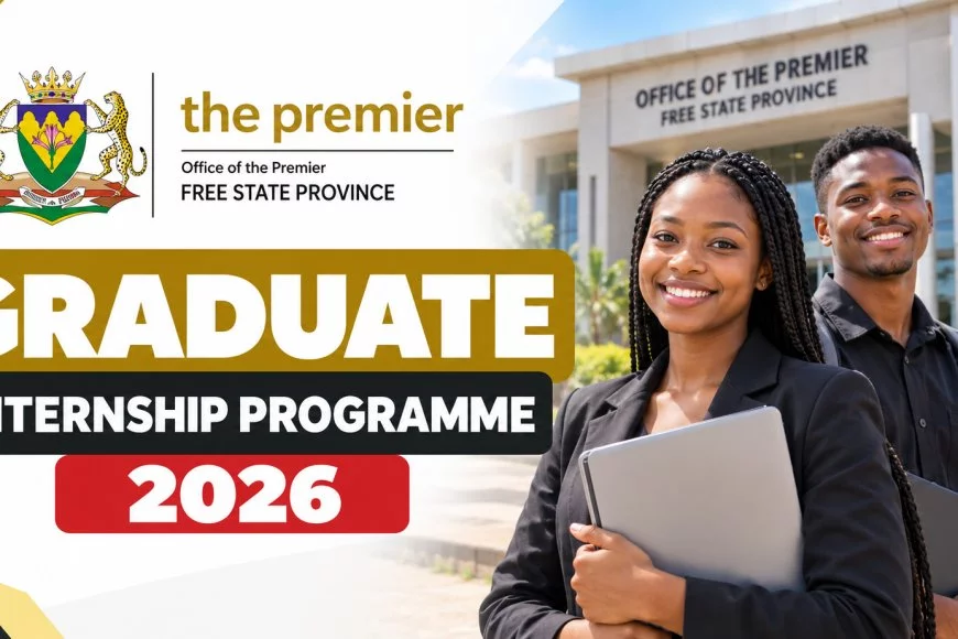 Free State Graduate Internship Programme 2026 – 1,000 Positions Available