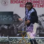 Nigerian dancer completes 168-hour dance marathon in Guinness bid