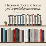 Show HN: The rarest tech books and docs you've probably never read