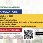 UKUDLA Master’s Scholarships 2027 in South Africa: DAAD-Funded Postgraduate Study in Data Science, Agriculture and Sustainable Food Systems