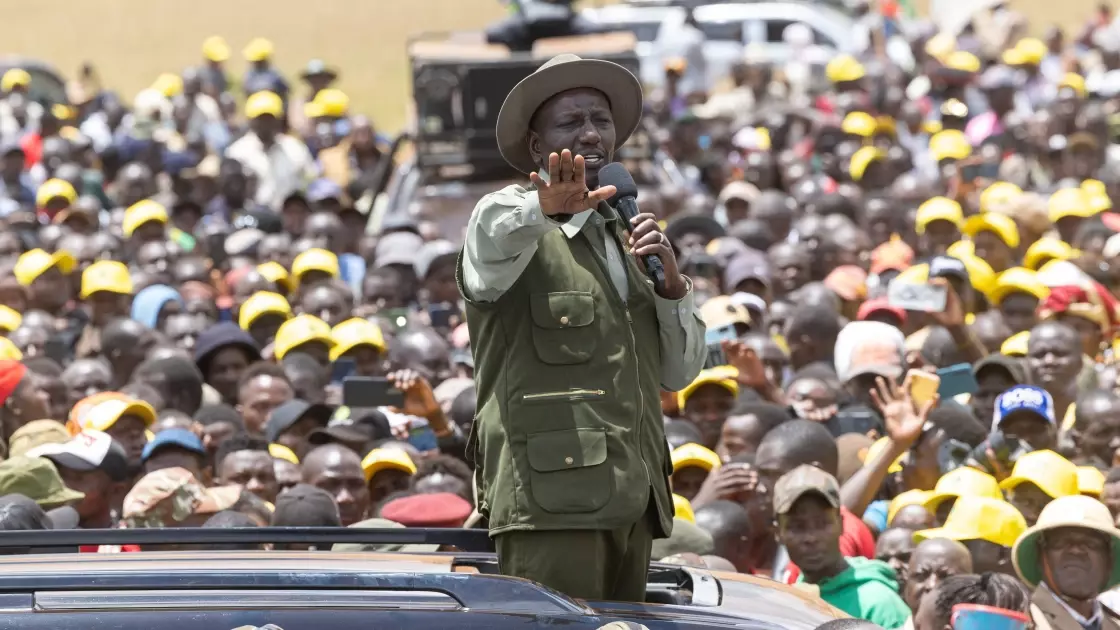 Ruto accuses Natembeya of blocking development projects in Trans Nzoia