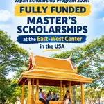 Asian Development Bank–Japan Scholarship Program 2026: Fully Funded Master’s Scholarships at the East-West Center in the USA