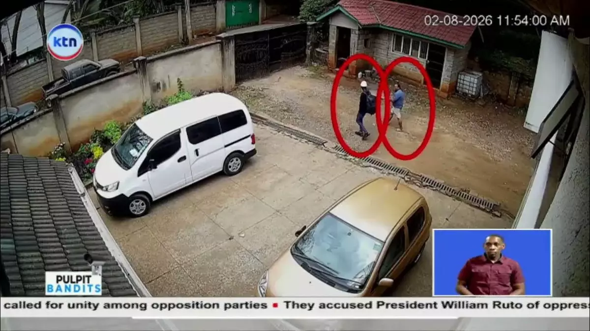 Inside the Pulpit Bandits: CCTV Exposes Alleged Church Equipment Theft Network