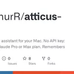 Show HN: Atticus – Hold-to-talk voice assistant for macOS that runs on Claude -p