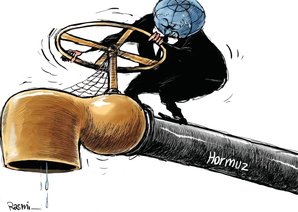 Cartoon by Amjad Rasmi. (Courtesy of Asharq Al-Awsat) 