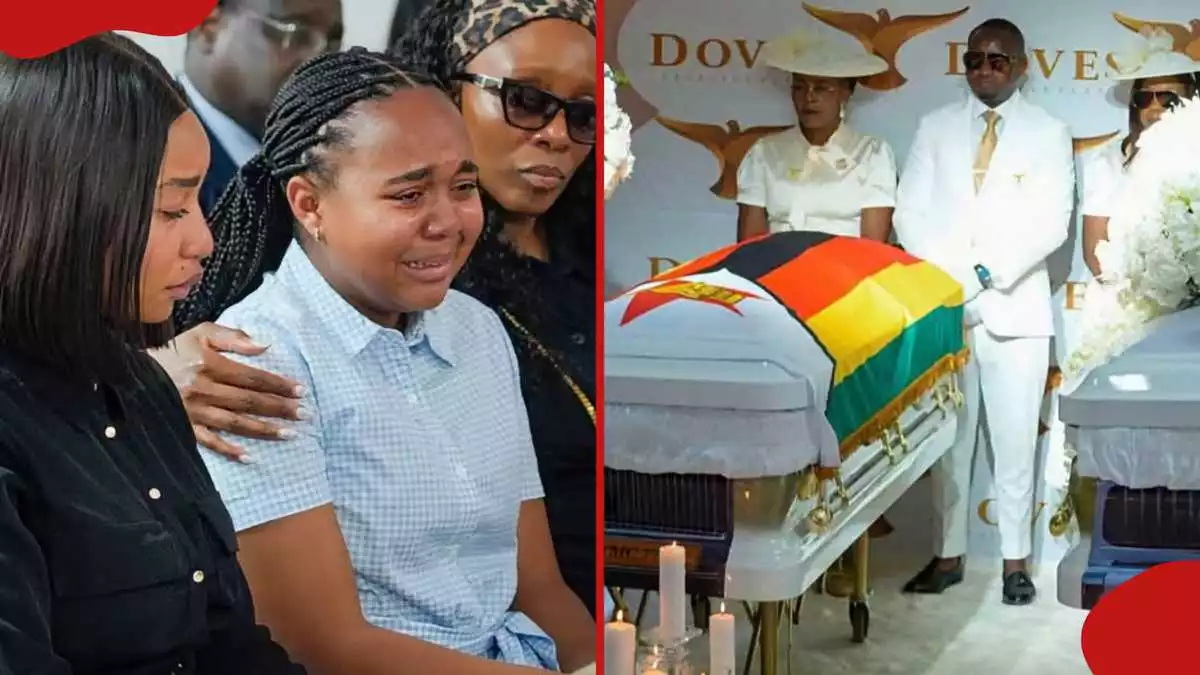 Wicknell Chivayo: 5 unique photos from tycoon's emotional funeral service