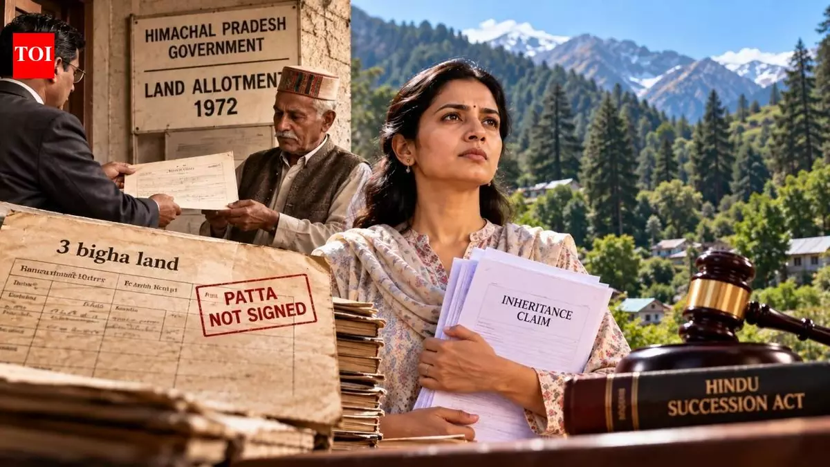 Father got 3 bigha in 1972; HC protects married daughter's land claim